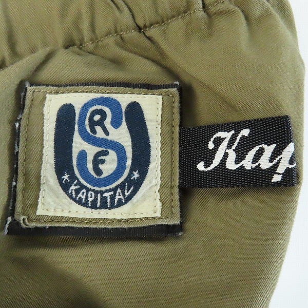 実際に弊社で買取させて頂いたKAPITAL/キャピタル コーマバーバリー イージービーチGOパンツ EK-622 4(XL)の画像 2枚目