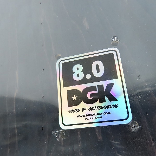 実際に弊社で買取させて頂いた【未開封】DGK/ディージーケー DON68 ONE OFF68 TWIST スケートボード デッキの画像 2枚目