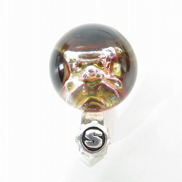 実際に弊社で買取させて頂いた【ギャラ付き】STARLINGEAR/スターリンギア テング マーブルペンダントの画像 1枚目