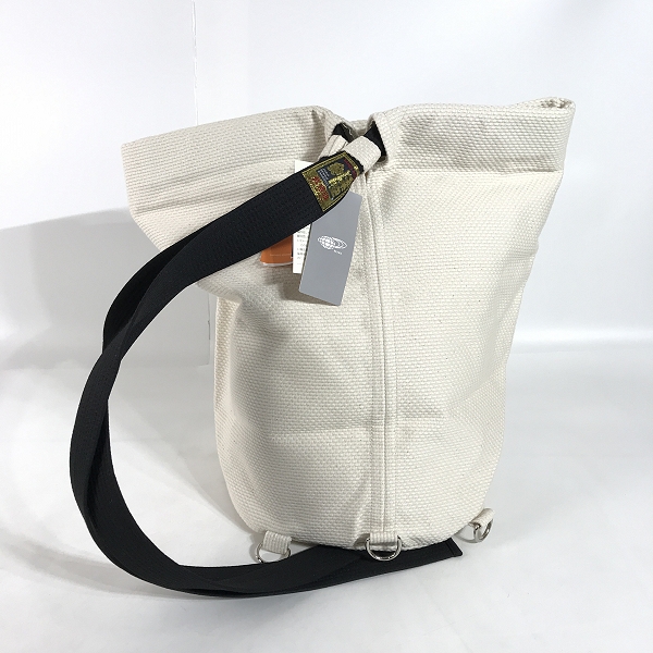 実際に弊社で買取させて頂いた【未使用】BEAMS/ビームス 三河木綿 一本背負い バッグ 56-61-0147-689-05-88の画像 1枚目