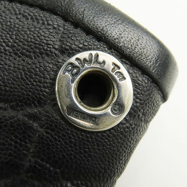 実際に弊社で買取させて頂いたBWL/BILL WALL LEATHER/ビルウォールレザー スカルボタン 長財布/ロングウォレット の画像 8枚目