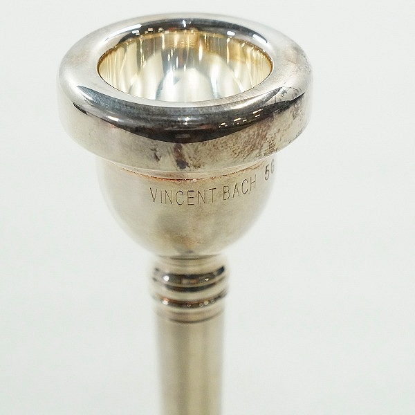 実際に弊社で買取させて頂いたVINCENT BACH/ヴィンセントバック 5G 細管 トロンボーン用 マウスピースの画像 3枚目