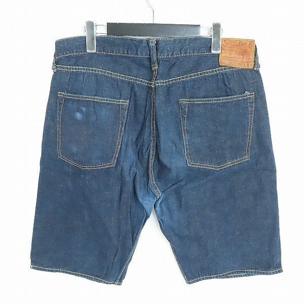 実際に弊社で買取させて頂いた(1)SUGAR CANE/シュガーケーン サマータイム ブルーデニム 1947モデル TYPEII ショートパンツ SC52013/36の画像 1枚目