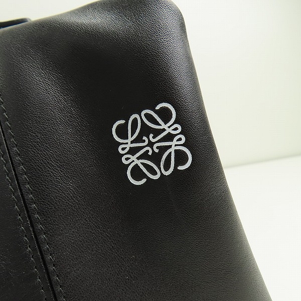 実際に弊社で買取させて頂いたLOEWE/ロエベ アナグラム オールレザー ハンドバッグ キュービー型の画像 7枚目