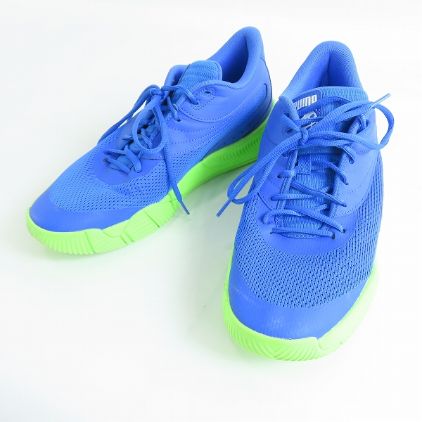 実際に弊社で買取させて頂いたPUMA/プーマ TRIPLE BASKETBALL BLUEMAZING/トリプル バスケットボール 195217-07/29.5