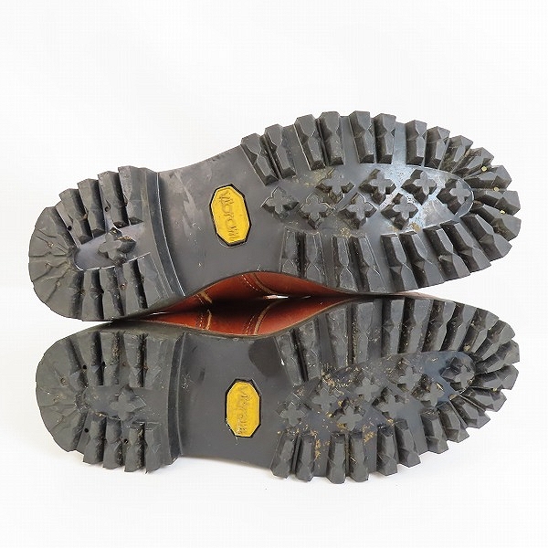 実際に弊社で買取させて頂いたRED WING/レッドウィング ヴィンテージ/ビンテージ 四角犬タグ ブーツ/9EEの画像 3枚目