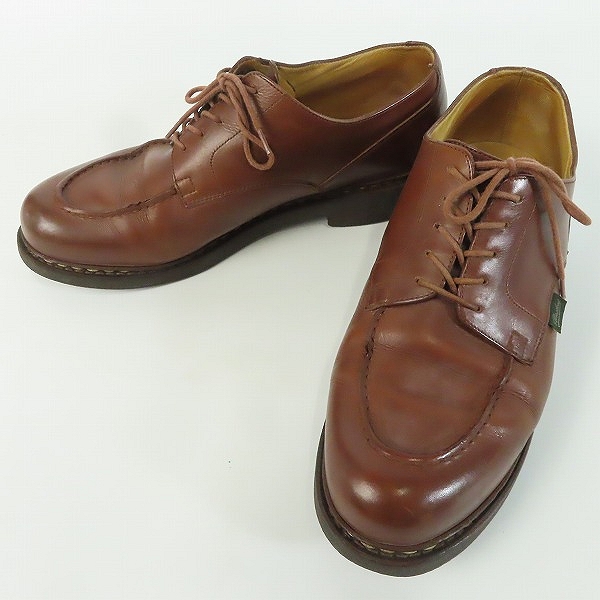 実際に弊社で買取させて頂いたPARABOOT/パラブーツ CHAMBORD/シャンボード レザーシューズ /10