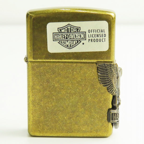 実際に弊社で買取させて頂いたZIPPO/ジッポー HARLEY DAVIDSON/ハーレーダビッドソン サイドメタル 1994年製 