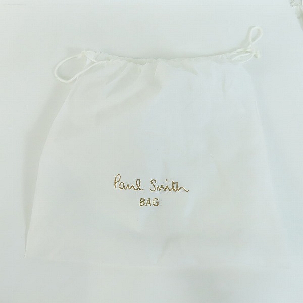 実際に弊社で買取させて頂いたPaul Smith/ポールスミス レザー切り替え ショルダーバッグの画像 7枚目