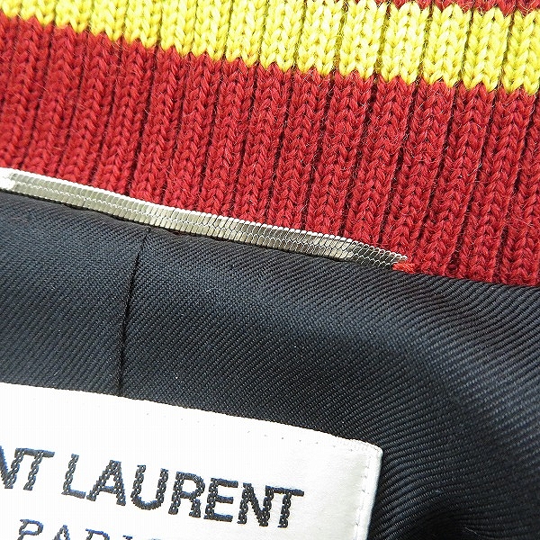 実際に弊社で買取させて頂いたSAINT LAURENT/サンローラン 14SS エディ期 スカジャン 345802 YM61U/44の画像 5枚目