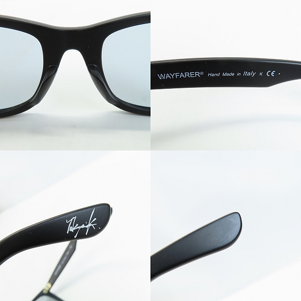 実際に弊社で買取させて頂いたRayｰBan/レイバン WAYFARER サングラス RB-2140-F 901-S/R5の画像 6枚目