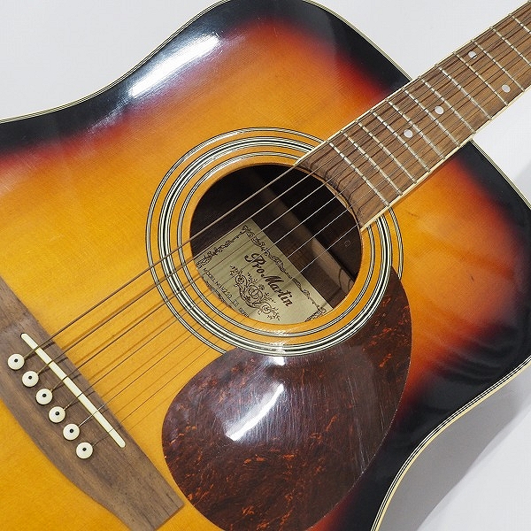 実際に弊社で買取させて頂いた★Pro Martin/プロマーティン W250 TS アコースティックギター/アコギ ハードケース付属の画像 5枚目