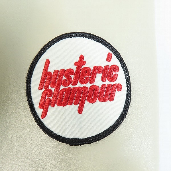 実際に弊社で買取させて頂いたHYSTERIC GLAMOUR/ヒステリックグラマー SEE NO EVIL 刺繍 ヴァーシティ スタジアム ジャケット/スタジャン 02223AB09  XLの画像 5枚目