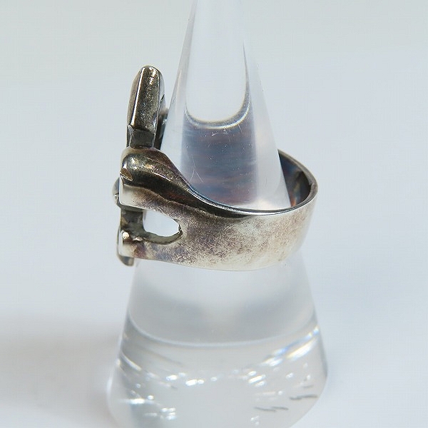 実際に弊社で買取させて頂いたCRAZY PIG/クレイジーピッグ ヘビー フレアーデリス フラットトップ リング/指輪 16号の画像 2枚目