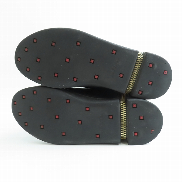 実際に弊社で買取させて頂いたDIESEL/ディーゼル サイドジップ レザー ハイカットスニーカー 27の画像 2枚目