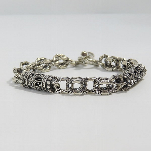 実際に弊社で買取させて頂いたBloody Mary/ブラッディマリー 仏光万華鏡 Buddhist Lamp Bracelet ブッディストランプブレスレットの画像 1枚目