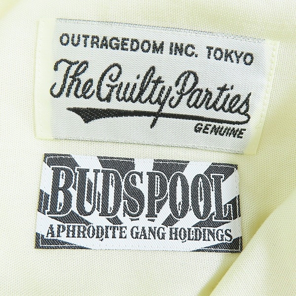 実際に弊社で買取させて頂いたWACKO MARIA×BUDSPOOL/ワコマリア×バッズプール 舐達麻 50'S SHIRT L/S NMD-WM-OC04  Sの画像 2枚目