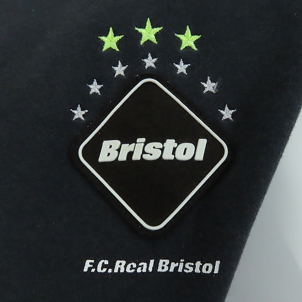 実際に弊社で買取させて頂いたF.C.Real Bristol/エフシーレアルブリストル/F.C.R.B. 17SS サイドパネル カモフラ 長袖Tシャツ FCRB-170010/XLの画像 4枚目