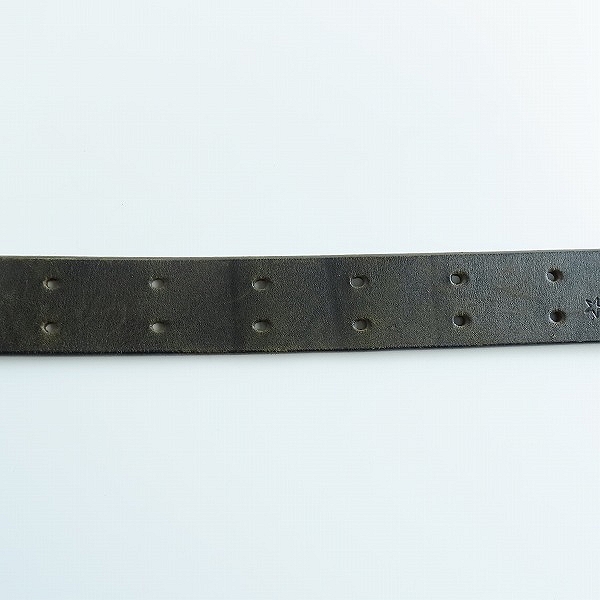 実際に弊社で買取させて頂いたNEIGHBORHOOD/ネイバーフッド 2連スタッズ レザーベルトの画像 3枚目