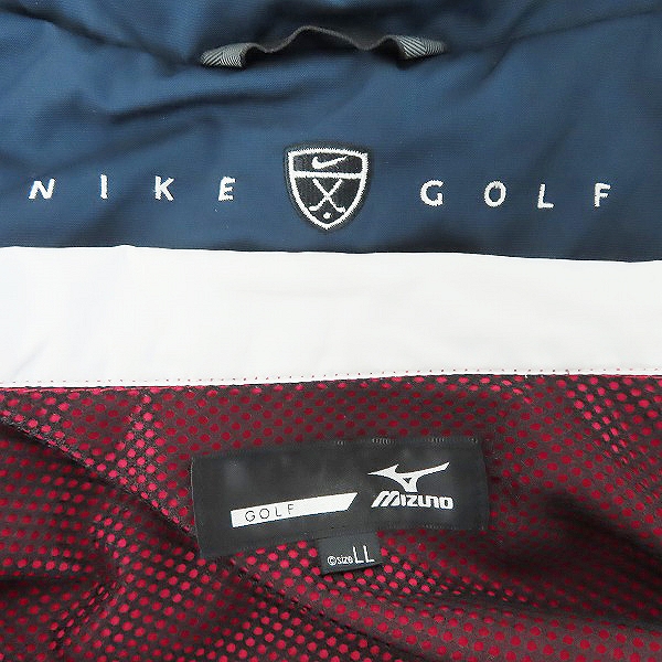 実際に弊社で買取させて頂いたMIZUNO/ミズノ NIKE/ナイキ FILA/フィラ ゴルフ ブルゾン/ジャケット 4点セットの画像 3枚目