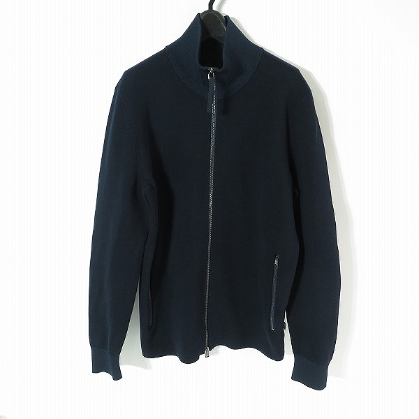実際に弊社で買取させて頂いたHUGO BOSS/ヒューゴボス ジップアップ ハイネックニットジャケット/L