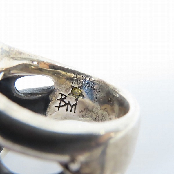 実際に弊社で買取させて頂いたBloody Mary/ブラッディマリー ARCHIVE BIRTH RING バース リング 20.5-21.5号の画像 6枚目