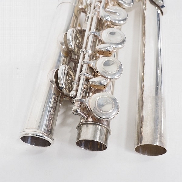 実際に弊社で買取させて頂いたSANKYO FLUTE/三響 フルート PRIMA ETUDE P.A./エチュード SAYAMA 頭部管 銀製 ハードケース付の画像 7枚目