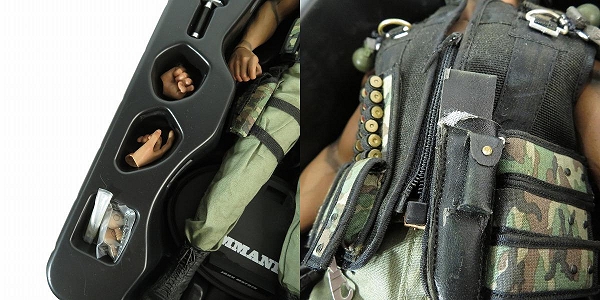 実際に弊社で買取させて頂いたHOTTOYS/ホットトイズ ムービー・マスターピース コマンドー ジョン・メイトリックス 1/6スケール フィギュアの画像 6枚目