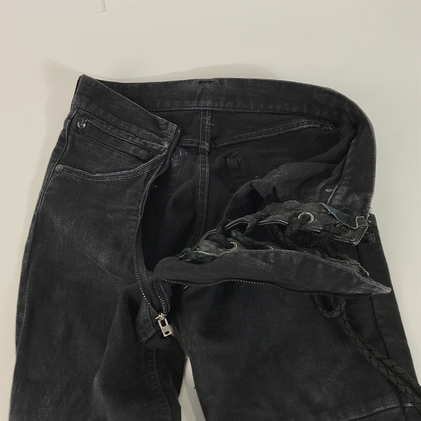 実際に弊社で買取させて頂いたIF SIX WAS NINE/イフシックスワズナイン レースアップパンツ LU/SBCM-9/28の画像 4枚目