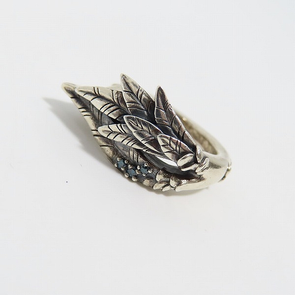 実際に弊社で買取させて頂いたBloody Mary/ブラッディマリー ビビット リング 雛鳥 w/ブルーダイヤ BMR716 /9号