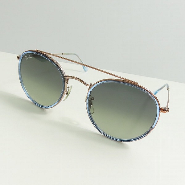 実際に弊社で買取させて頂いたRay-Ban/レイバン Round Double Bridge サングラス/アイウェア RB3647-N