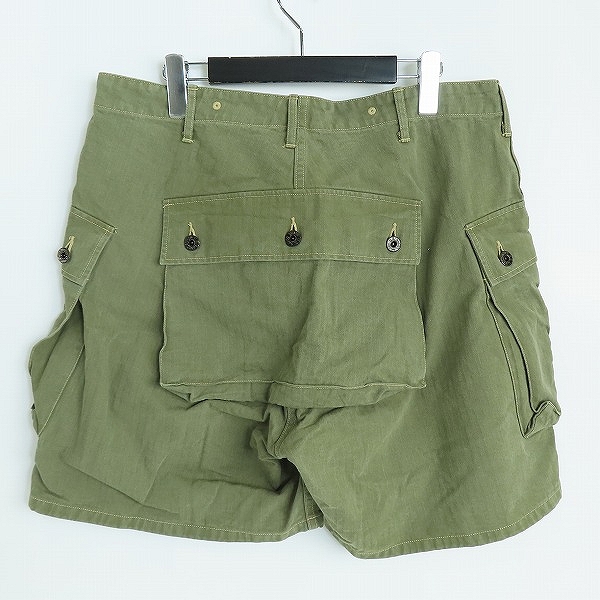 実際に弊社で買取させて頂いた(2)BUZZ RICKSON'S/バズリクソンズ U.S MARINE CORPS HERIRINGBONE SHORTS/ショートパンツ BR52206/36の画像 1枚目