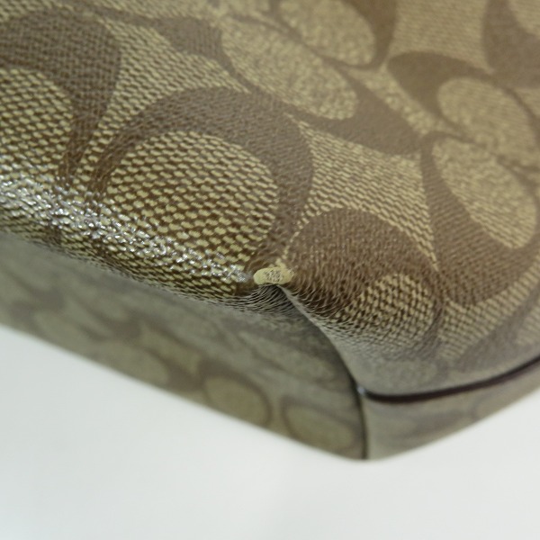 実際に弊社で買取させて頂いたCOACH/コーチ シグネチャー トートバック F58292の画像 6枚目