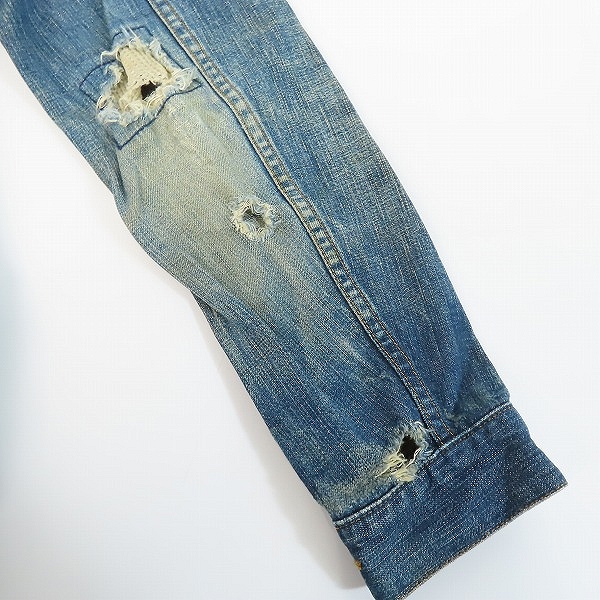 実際に弊社で買取させて頂いたNUMBER (N)INE/ナンバーナイン 02SS モダンエイジ期 デニムジャケット 3の画像 7枚目