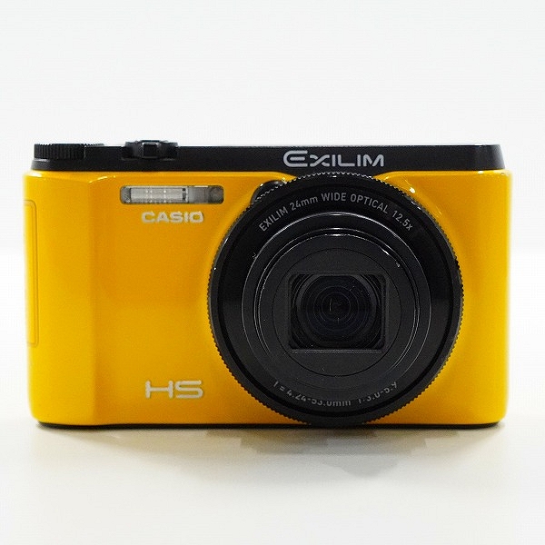 実際に弊社で買取させて頂いたCASIO/カシオ EXILIM EX-ZR1100 イエロー コンパクトデジタルカメラ 簡易動作確認済みの画像 1枚目