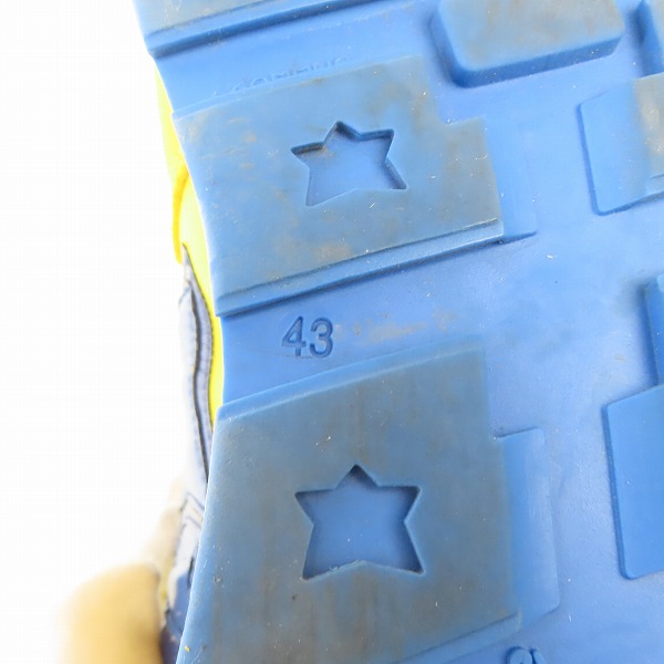 実際に弊社で買取させて頂いたATLANTIC STARS/アトランティックスターズ スニーカー イエロー/43の画像 5枚目