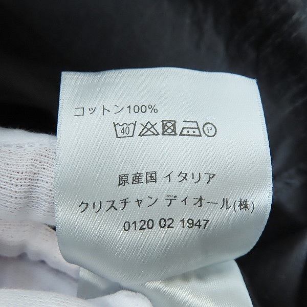 実際に弊社で買取させて頂いた【JPタグ】DIOR HOMME/ディオールオム BEE Embroidered S/S Shirt/BEE刺繍シャツ 半袖シャツ 733C510B1581/40の画像 4枚目