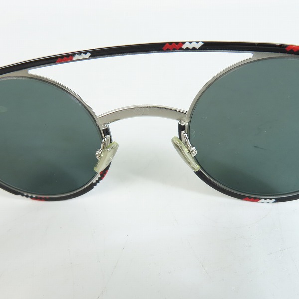 実際に弊社で買取させて頂いたDior Homme/ディオールオム ミラーレンズ サングラス/アイウェア TAY0Tの画像 4枚目