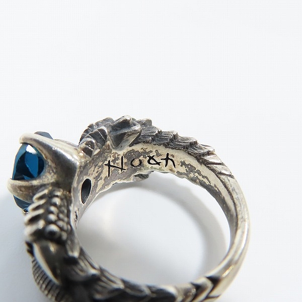 実際に弊社で買取させて頂いたBloody Mary/ブラッディマリー noah/ノアリング ロンドンブルートパーズ 11号の画像 6枚目