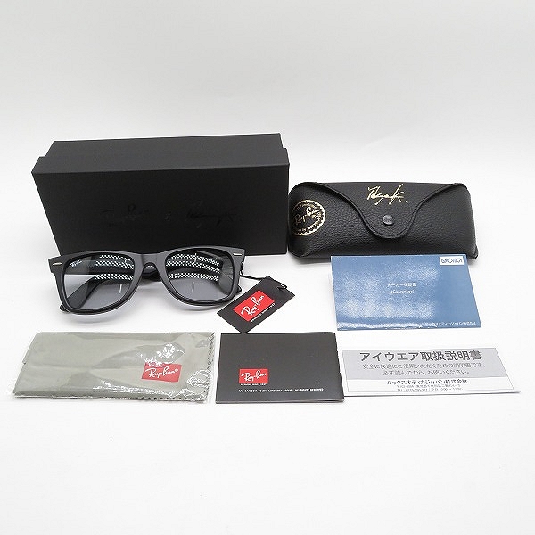 実際に弊社で買取させて頂いたRay-Ban/レイバン×TAKUYA KIMURA/木村拓哉 WAYFARER/ウェイファーラー RB2140-F 901-Sの画像 9枚目
