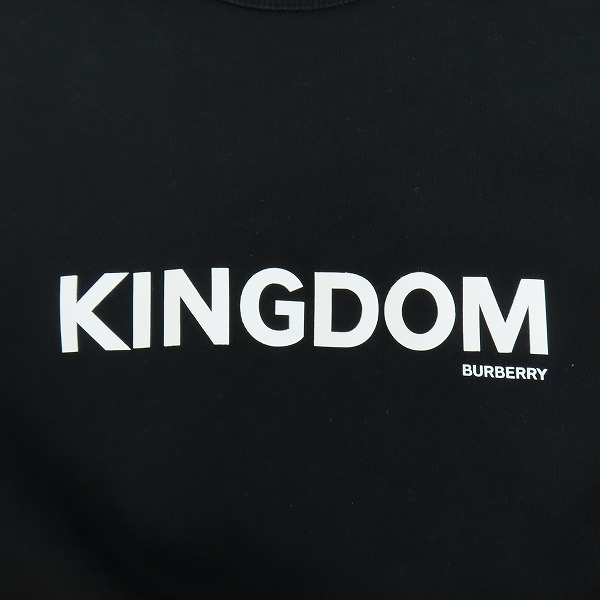 実際に弊社で買取させて頂いたBURBERRY/バーバリー 19SS KINGDOM/キングダム ロゴ スウェット シャツ/Sの画像 5枚目