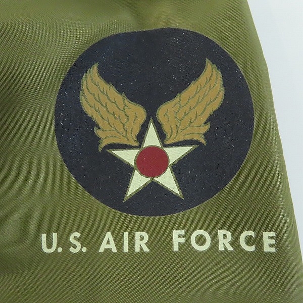 実際に弊社で買取させて頂いた【未使用】BUZZ RICKSONS/バズリクソンズ  L-2 AMERICAN PAD & TEXTILE CO.フライトジャケット BR11130 /40の画像 5枚目