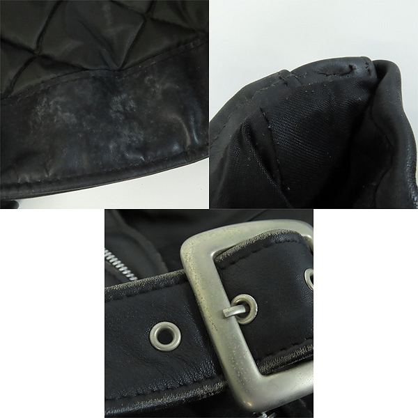 実際に弊社で買取させて頂いたPERFECTO by Schott/パーフェクト バイ ショット ダブルライダースジャケット ブラック/40の画像 8枚目