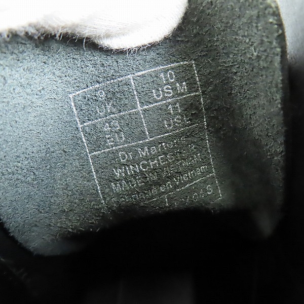実際に弊社で買取させて頂いたDr.Martens/ドクターマーチン サイド ジップアップ ブーツ ブラック UK9の画像 5枚目