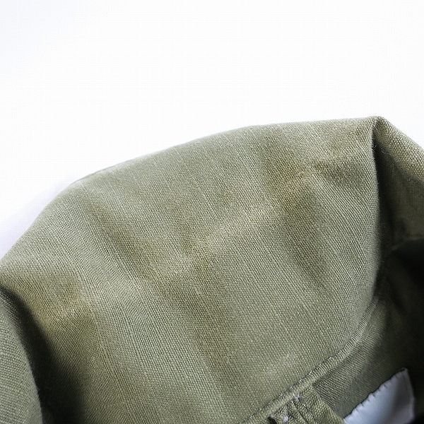 実際に弊社で買取させて頂いたWTAPS/ダブルタップス BUDS LS/SHIRT. COTTON.RIPSTOP/コットン/リップストップ ミリタリー シャツ 192BRDT-SHM02/1の画像 5枚目