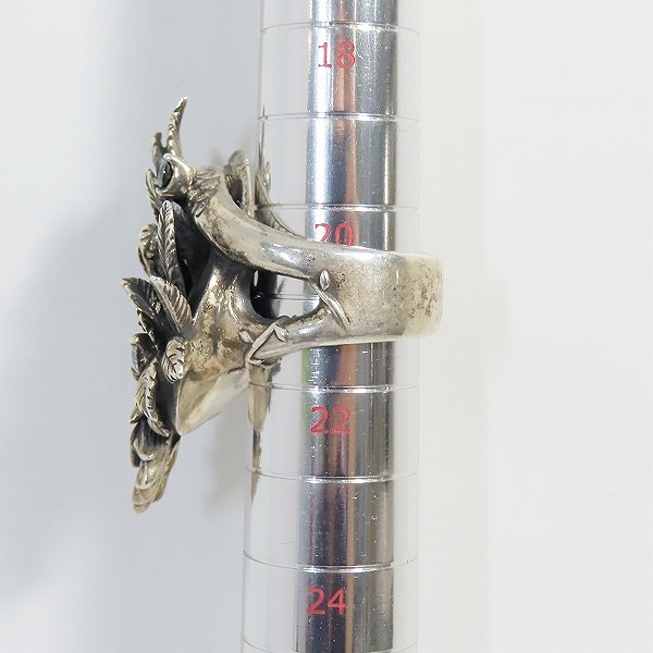 実際に弊社で買取させて頂いたBloody Mary/ブラッディマリー ARCHIVE BIRTH RING バース リング 20.5-21.5号の画像 8枚目