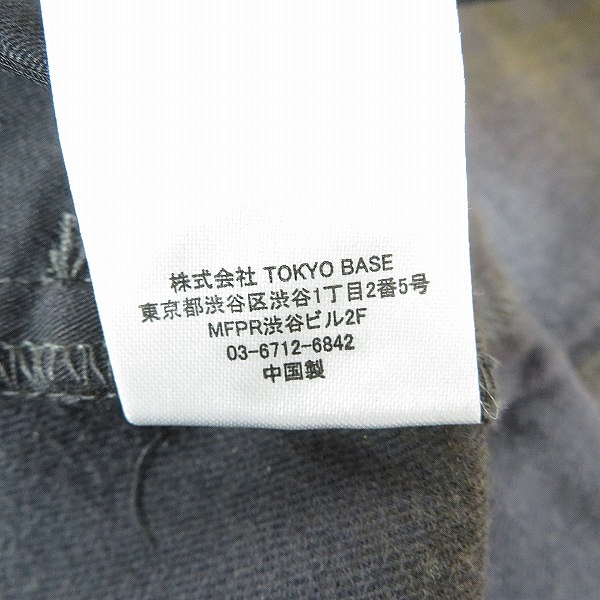 実際に弊社で買取させて頂いたNUMBER (N)INE/ナンバーナイン  チェック胸ロゴシャツ/3の画像 4枚目