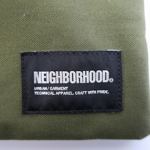 実際に弊社で買取させて頂いたNEIGHBORHOOD/ネイバーフッド MINI VERTICAL BAG 232TQNH-CG02/Fの画像 7枚目