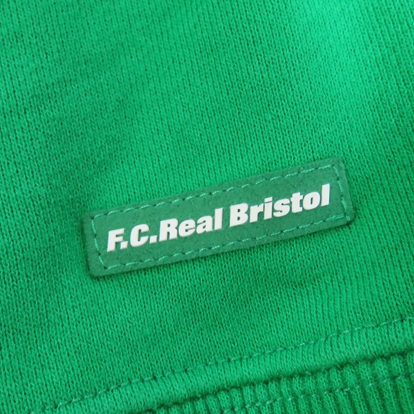 実際に弊社で買取させて頂いたF.C.Real Bristol/エフシーレアルブリストル 22SS LOGO APPLIQUE PULLOVER SWEAT HOODIE パーカー FCRB-220054/Mの画像 6枚目
