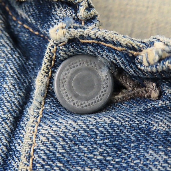 実際に弊社で買取させて頂いたLEVIS/リーバイス 506XX 1st/ファースト 針あり シンチバック/ボタン裏ツープロング ヴィンテージ デニムジャケットの画像 2枚目